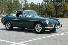 MGB GT '74 Green Mallard