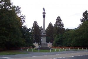 The Duke of Wellington column on the A33 between Basingstoke & Reading.